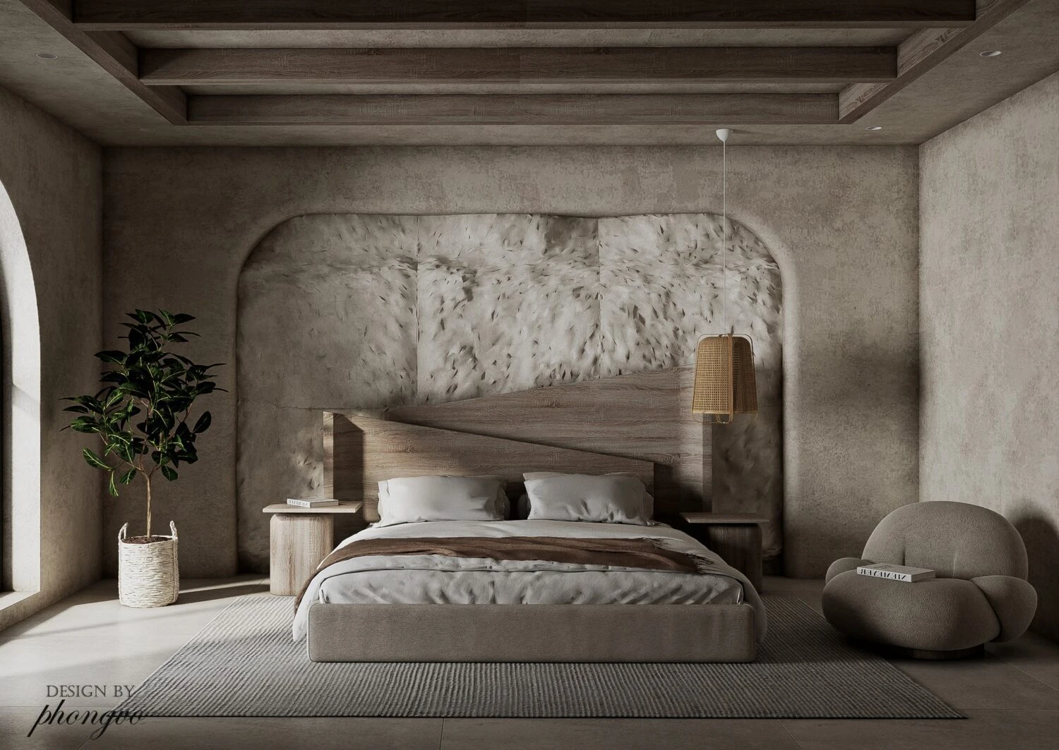 Vray Bedroom Free Sketchup Models Download Modern ID 101000685 (Phong Vo)