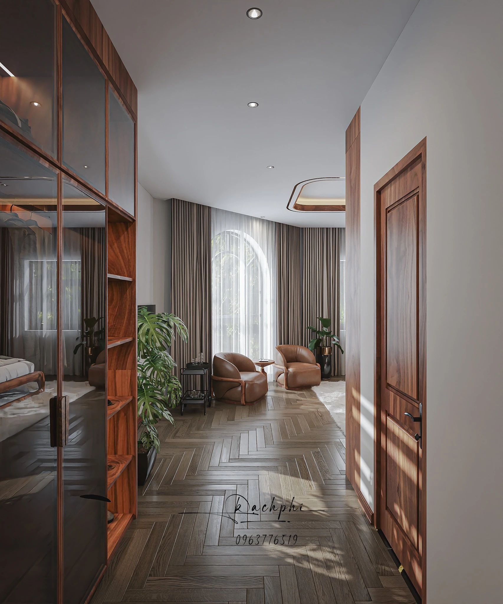 Vray Bedroom Sketchup 3D Model Free Download Modern ID 101000763 (Phi Bach)