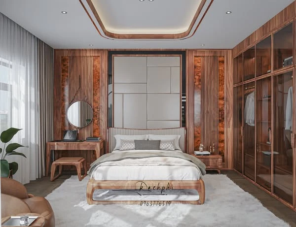 Vray Bedroom Sketchup 3D Model Free Download Modern ID 101000763 (Phi Bach)