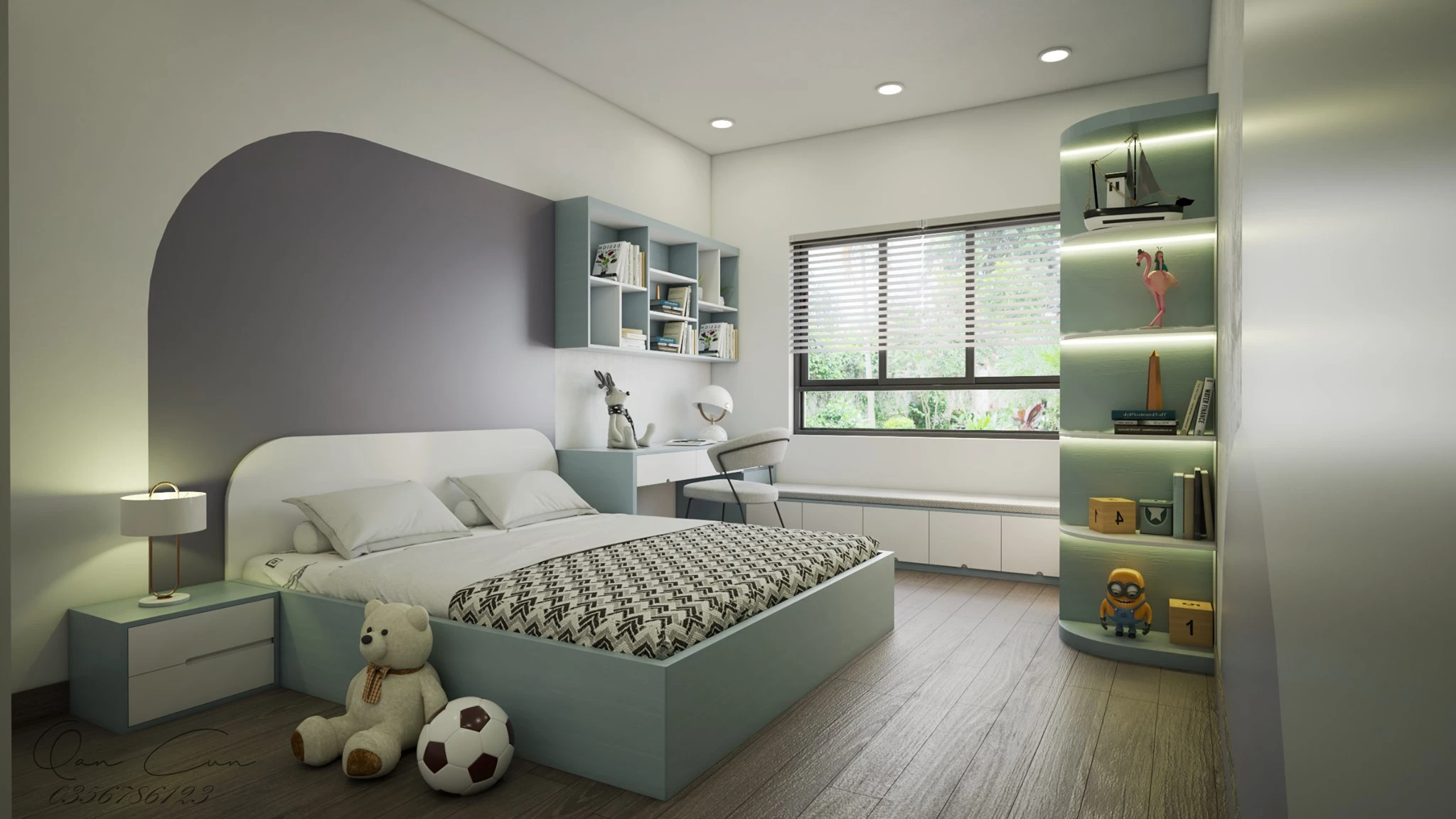 Vray Bedroom Sketchup 3d Models Free Download Modern ID 101000487 (Quan Cun)