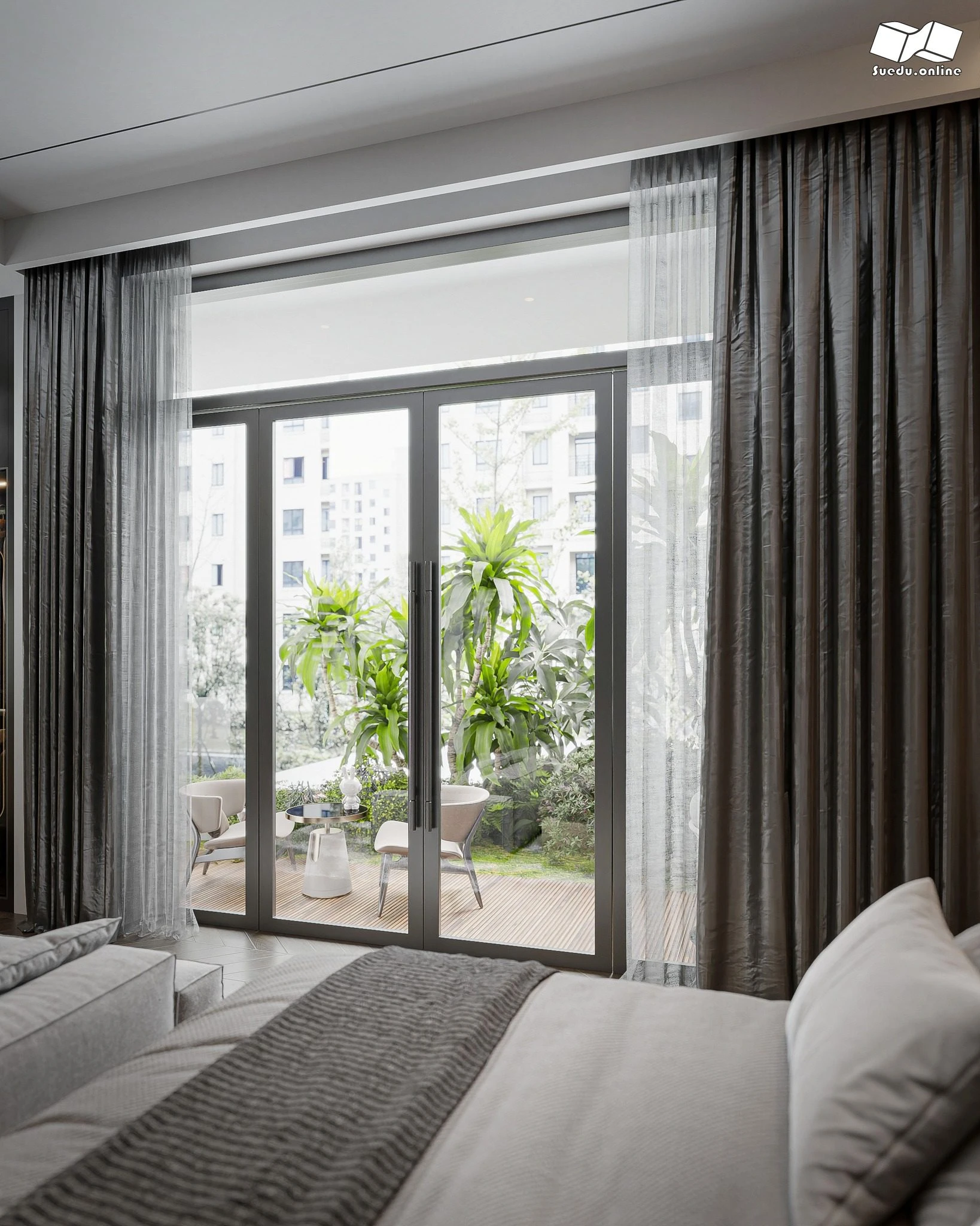 SketchUp Free Vray Bedroom Sketchup Model Download Free Modern ID 101000756 (Phan Thuc)