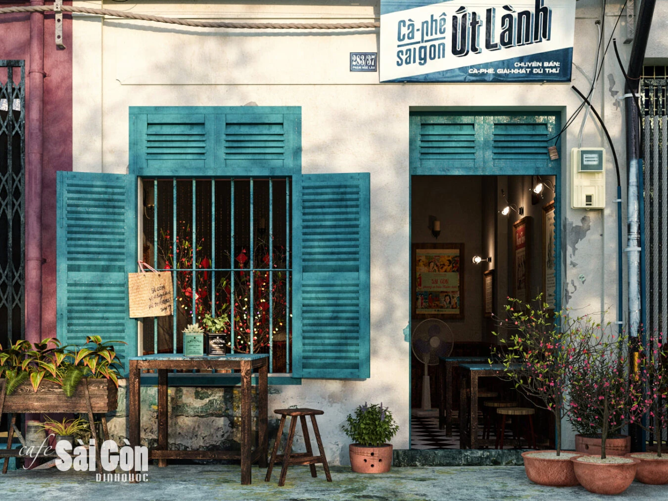 SketchUp Free Vray Exterior Enscape Model Free Download Modern ID 101000429 (Nguyen Dinh Quoc)