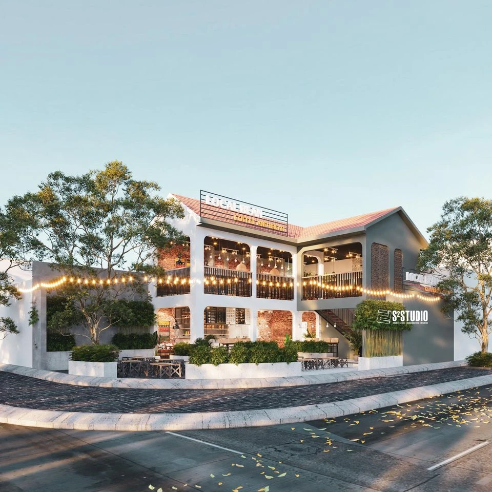 Vray Exterior Free Sketchup Scene Modern ID 101000577 (Loc Spin)