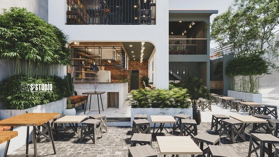 Vray Exterior Free Sketchup Scene Modern ID 101000577 (Loc Spin)