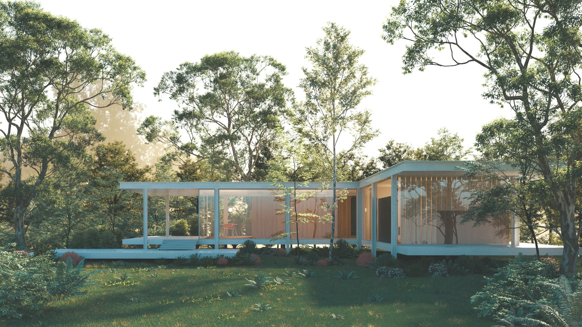 Vray Exterior Sketchup 3d Models Free Download Modern ID 101000574 (Chi Cong Le)