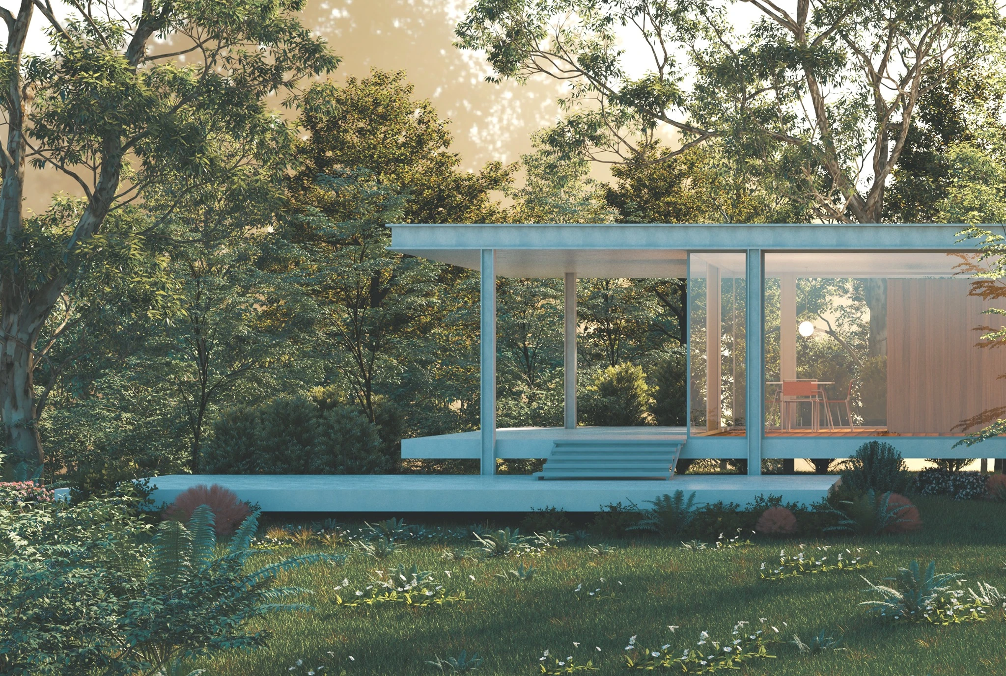 Vray Exterior Sketchup 3d Models Free Download Modern ID 101000574 (Chi Cong Le)