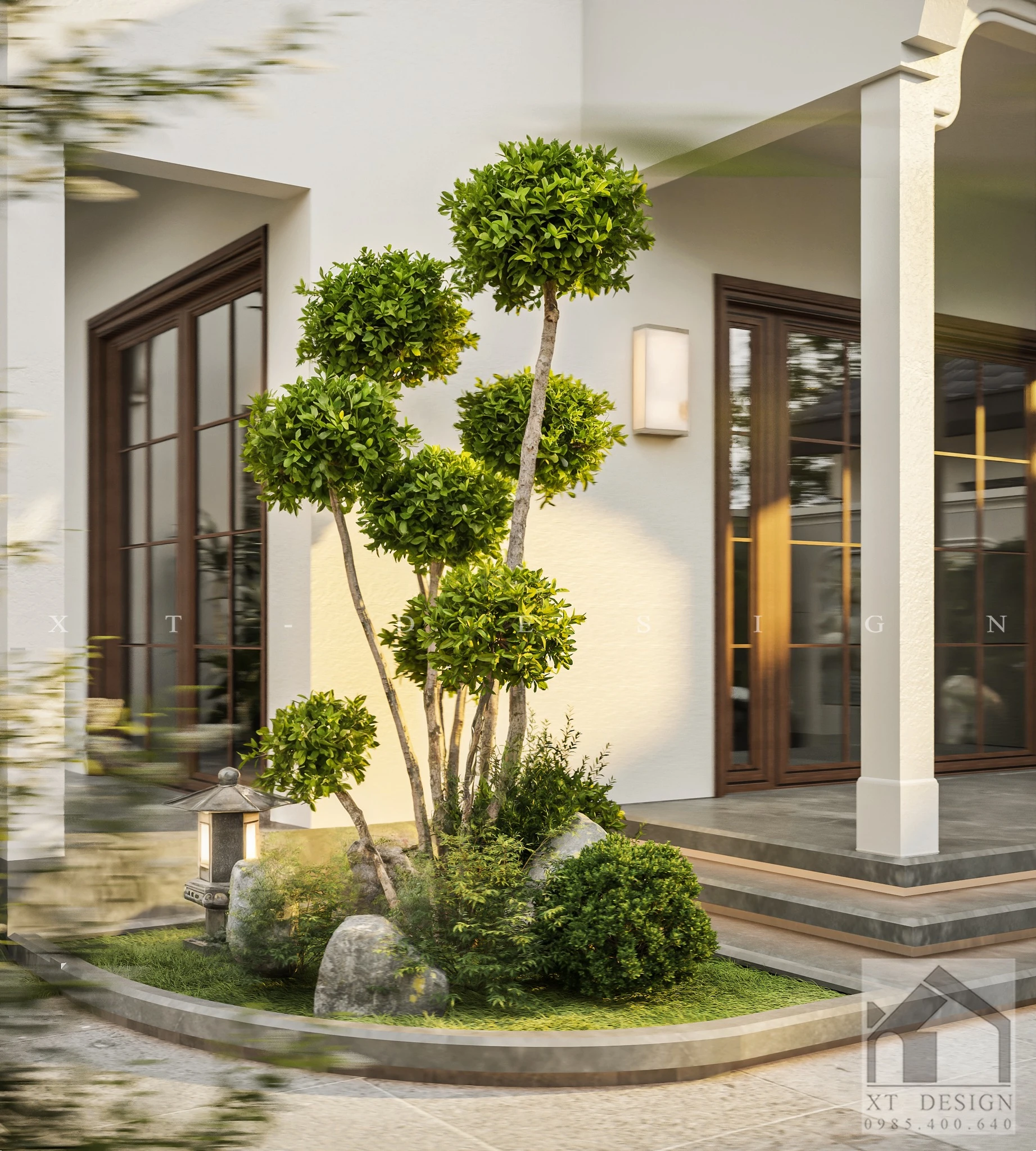 Vray Exterior Sketchup Free Model Indochine ID 213000719 (Nguyen Xuan Truong)