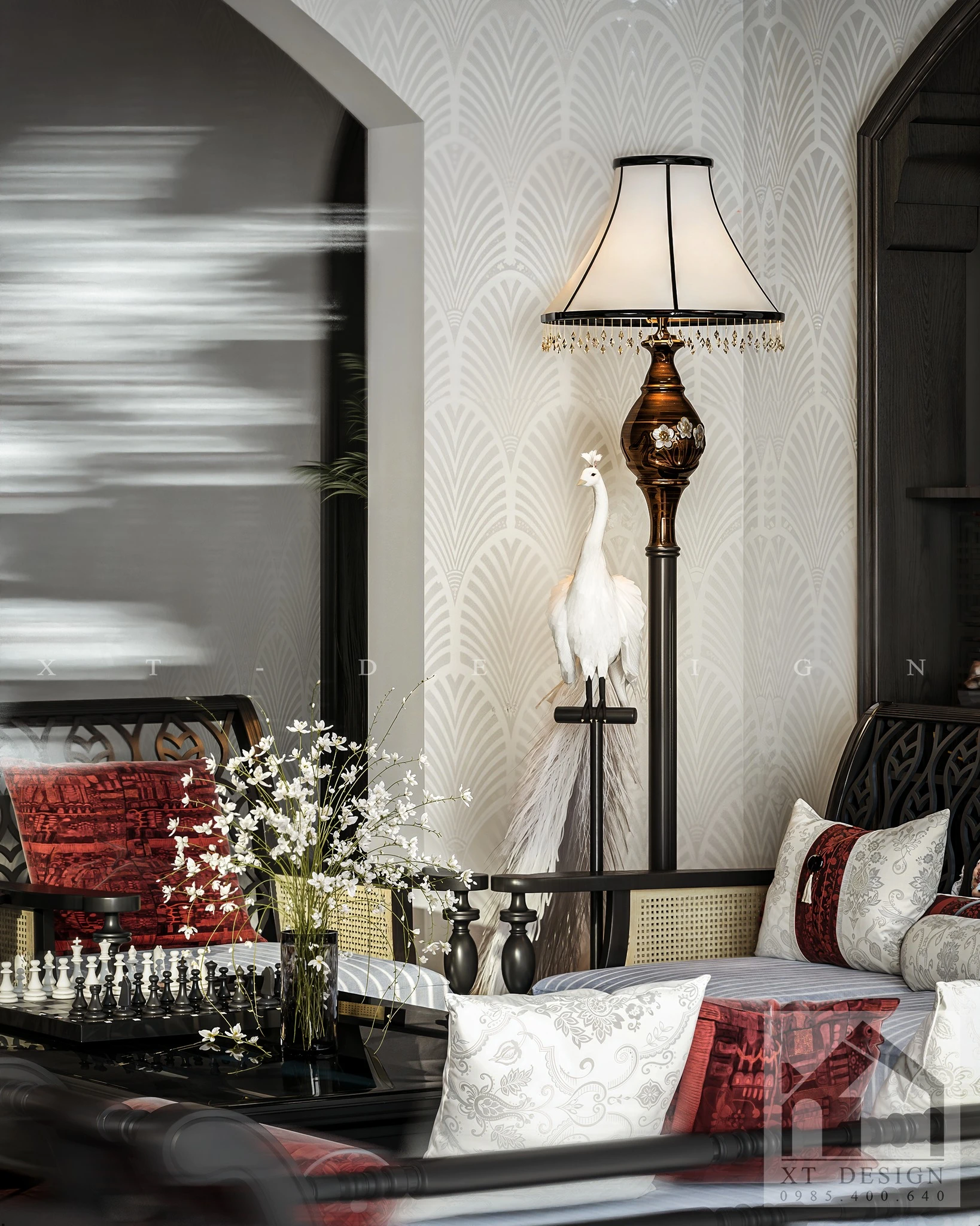 Vray Exterior Sketchup Free Model Indochine ID 213000719 (Nguyen Xuan Truong)