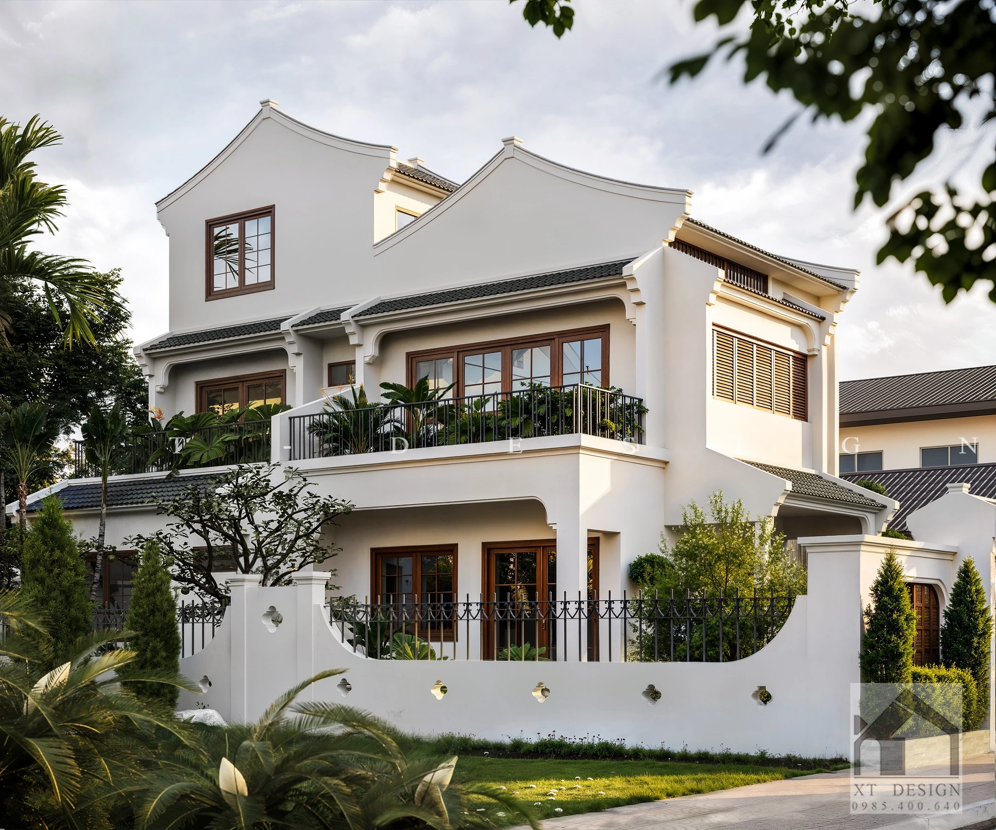 Vray Exterior Sketchup Free Model Indochine ID 213000719 (Nguyen Xuan Truong)