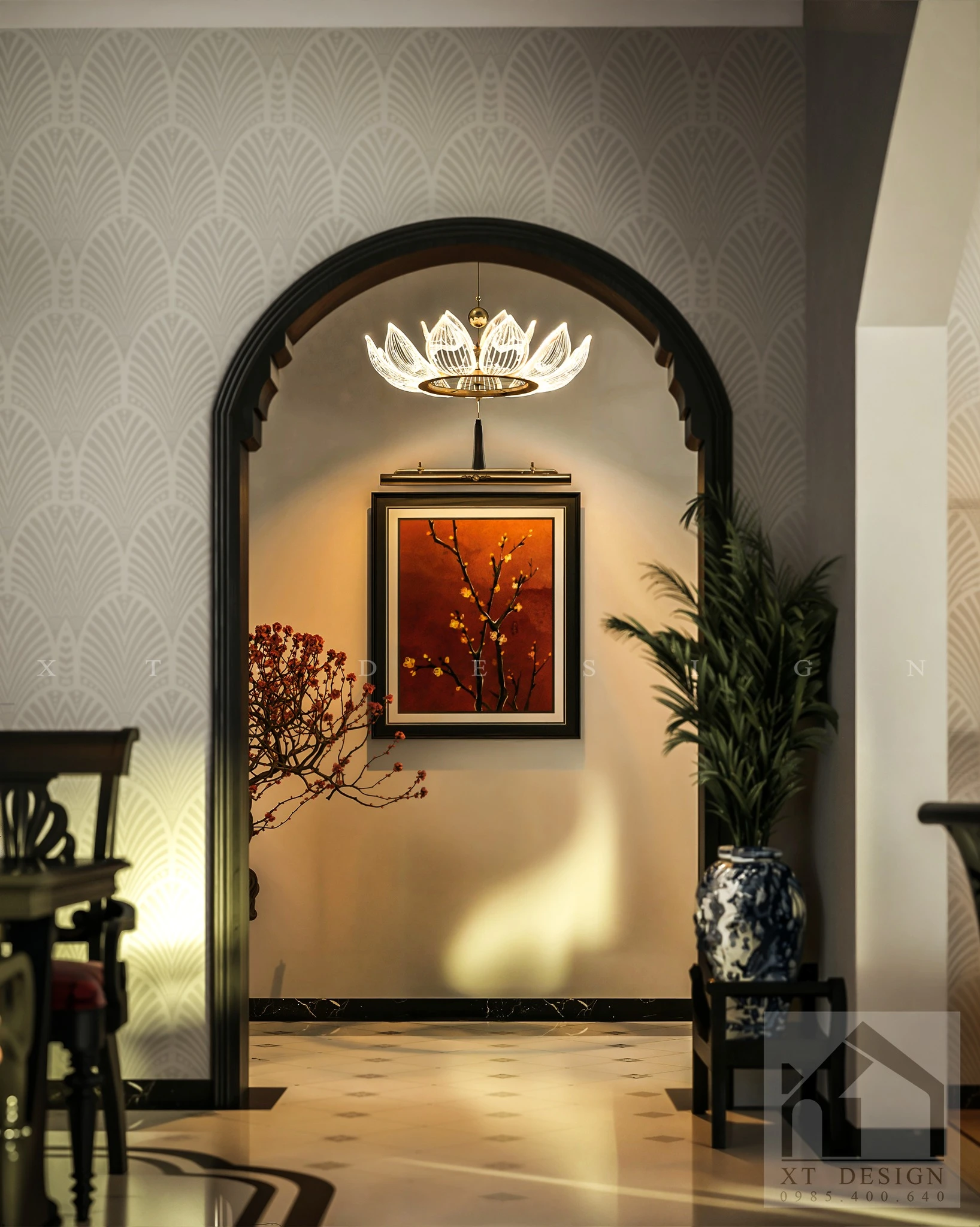 Vray Exterior Sketchup Free Model Indochine ID 213000719 (Nguyen Xuan Truong)