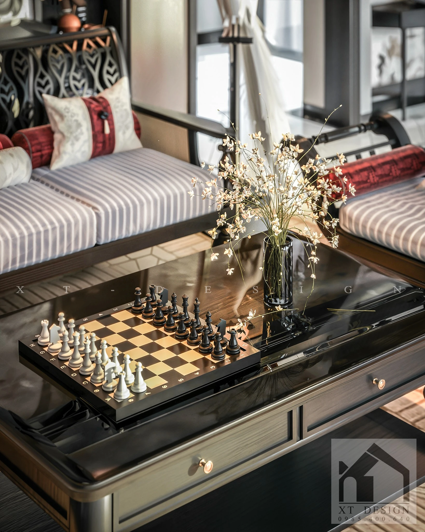 Vray Exterior Sketchup Free Model Indochine ID 213000719 (Nguyen Xuan Truong)