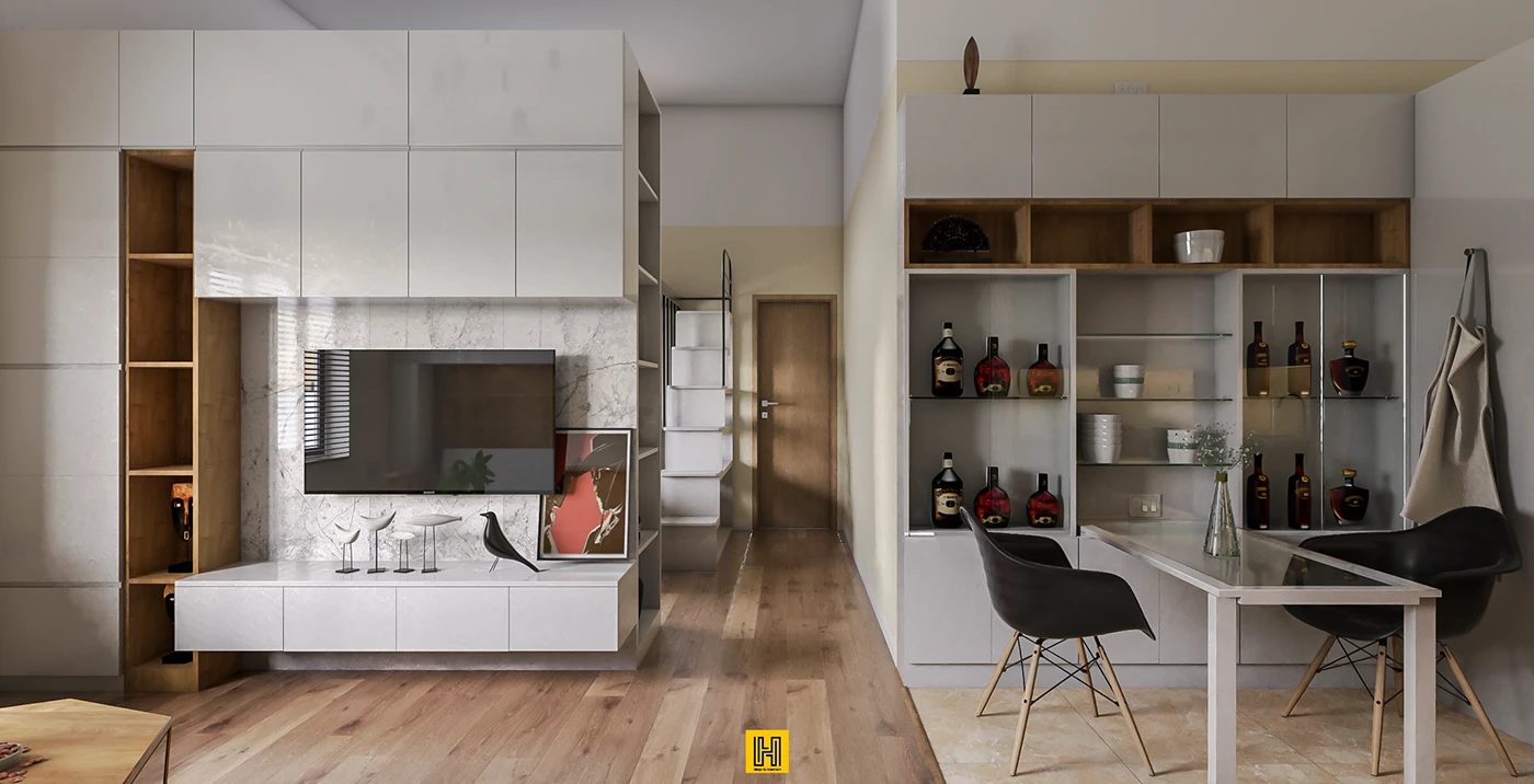 SketchUp Free Vray Interior House SketchUp Free Model Modern Download ID 212000098 (Hoan Trann)