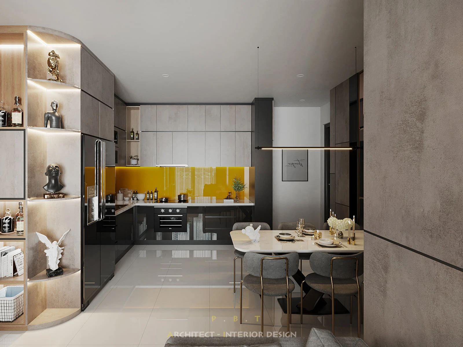 Vray Living Room And Dining Room Free Sketchup Models Modern Download ID 218000060 (Pham Bao Toan)