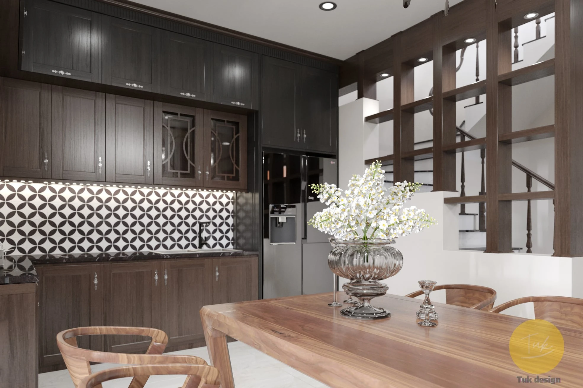 Vray Living Room And Dining Room Free Sketchup Models Modern Download ID 218000090 (Nguyen Danh Tu)