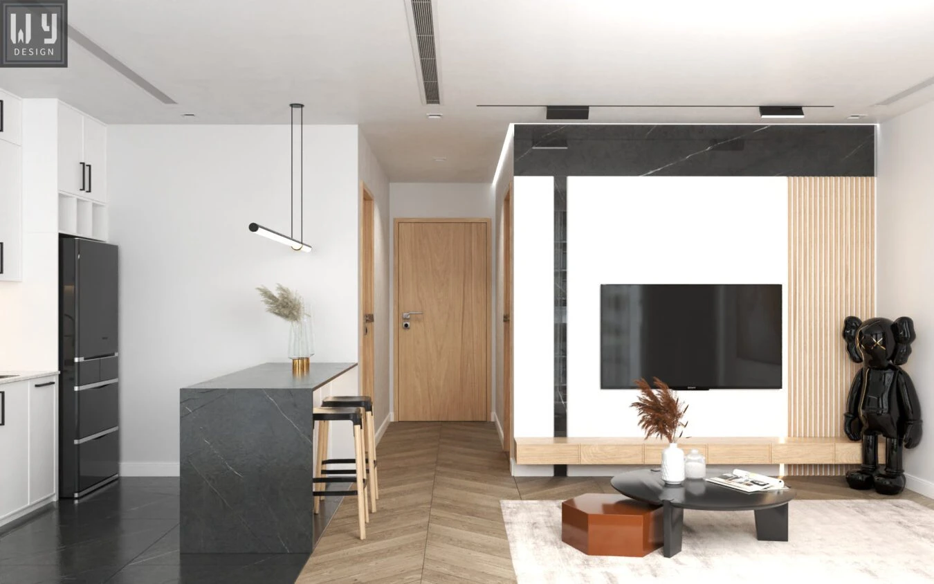 SketchUp Free Vray Living Room And Dining Room Sketchup 3D Models Free Download Modern ID 218000108 (Thich Phat Hoang)