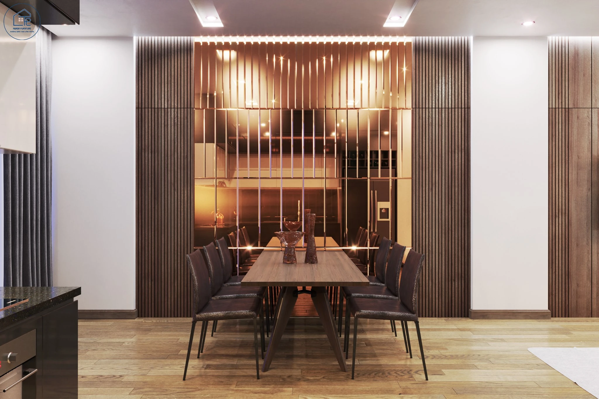 Vray Living Room And Dining Room Sketchup Free Model Modern Download ID 218000042 (Tam Le)