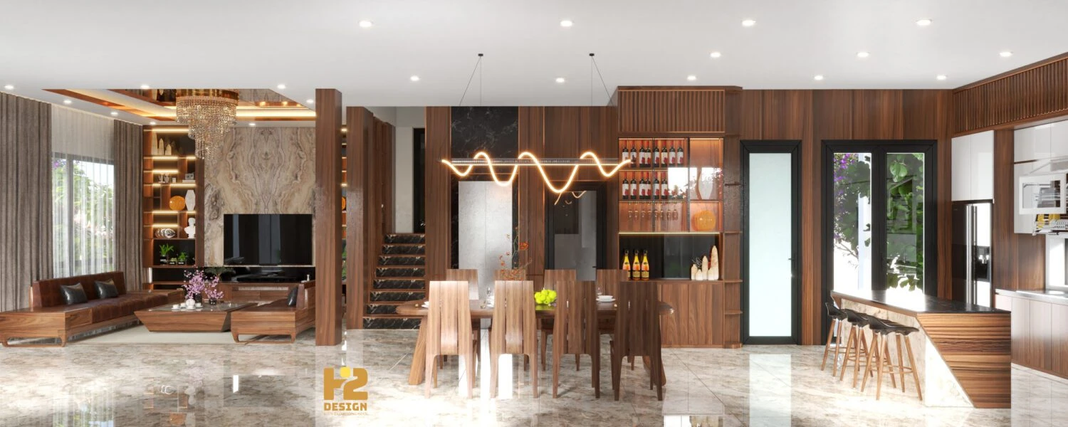 Vray Living Room - Dining Room Free SketchUp Models Download Modern ID 218000158 (Nguyen Hai)