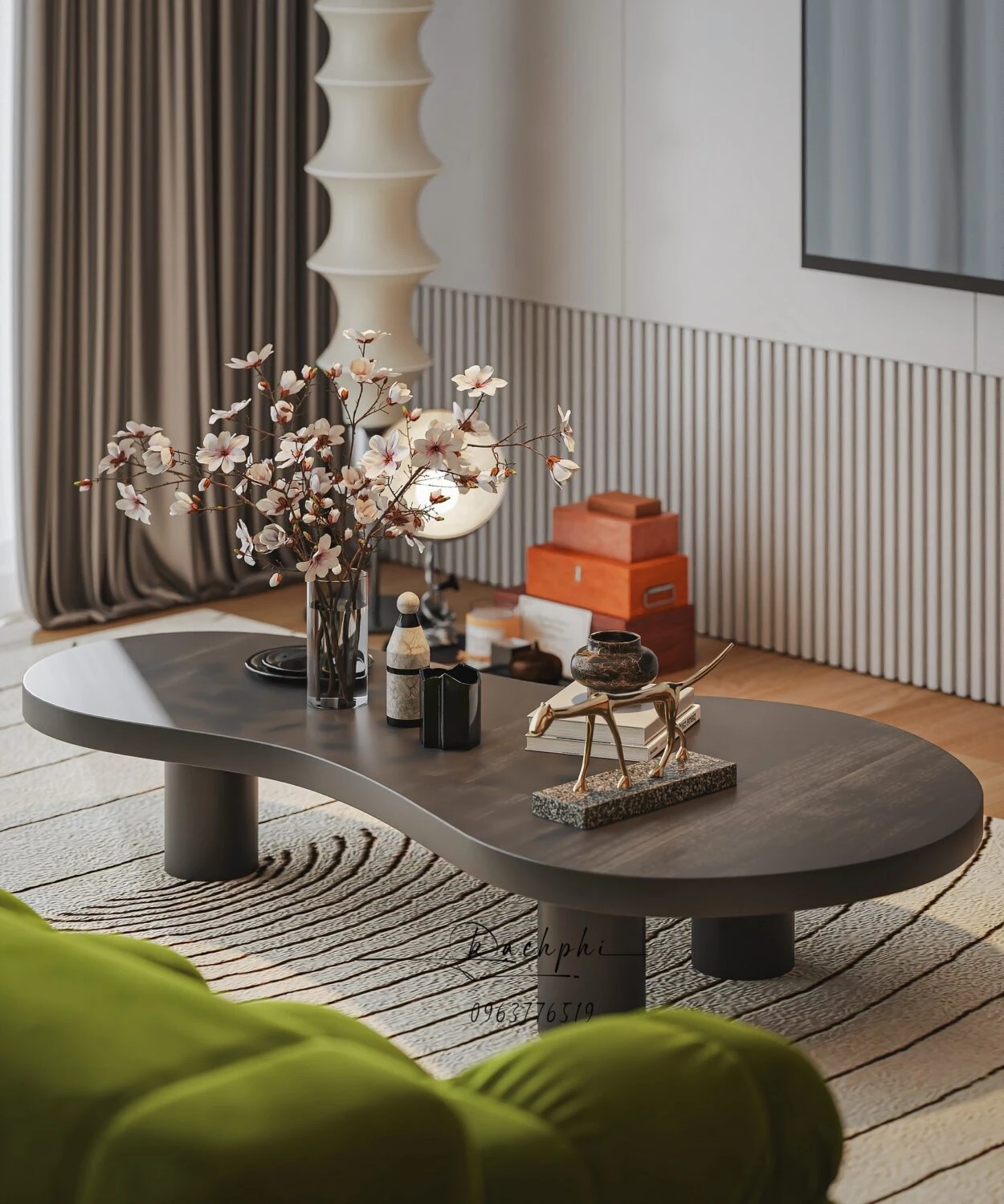 Vray Living Room - Dining Room Free SketchUp Models Download Modern ID 218000188 (Phi Bach)