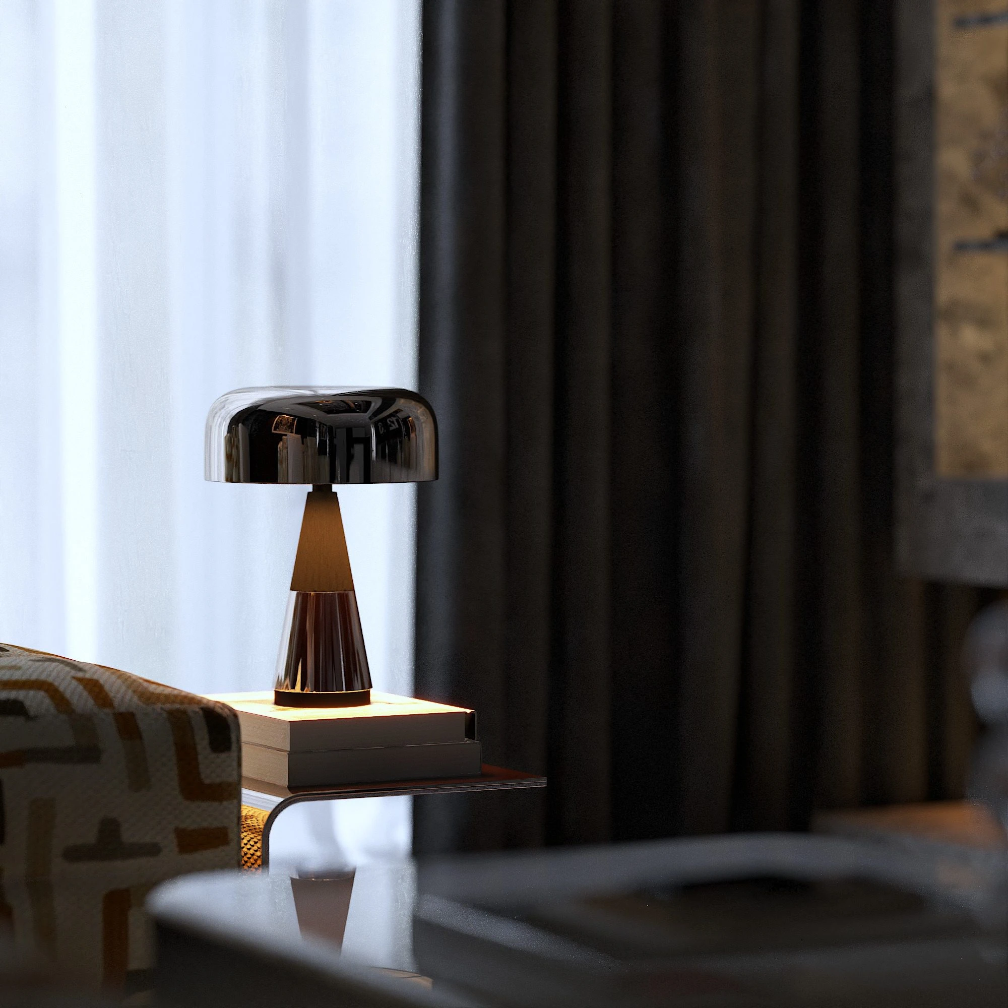 Vray Living Room - Dining Room Free SketchUp Models Modern Download ID 218000212 (Thanh Long)