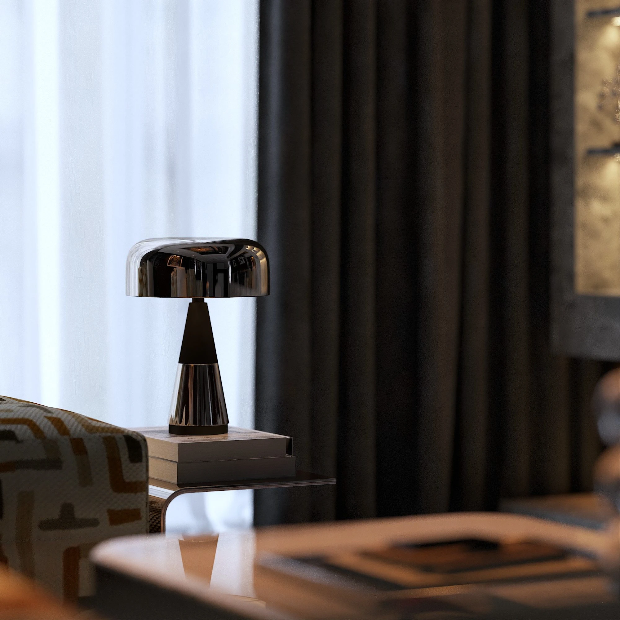 Vray Living Room - Dining Room Free SketchUp Models Modern Download ID 218000212 (Thanh Long)