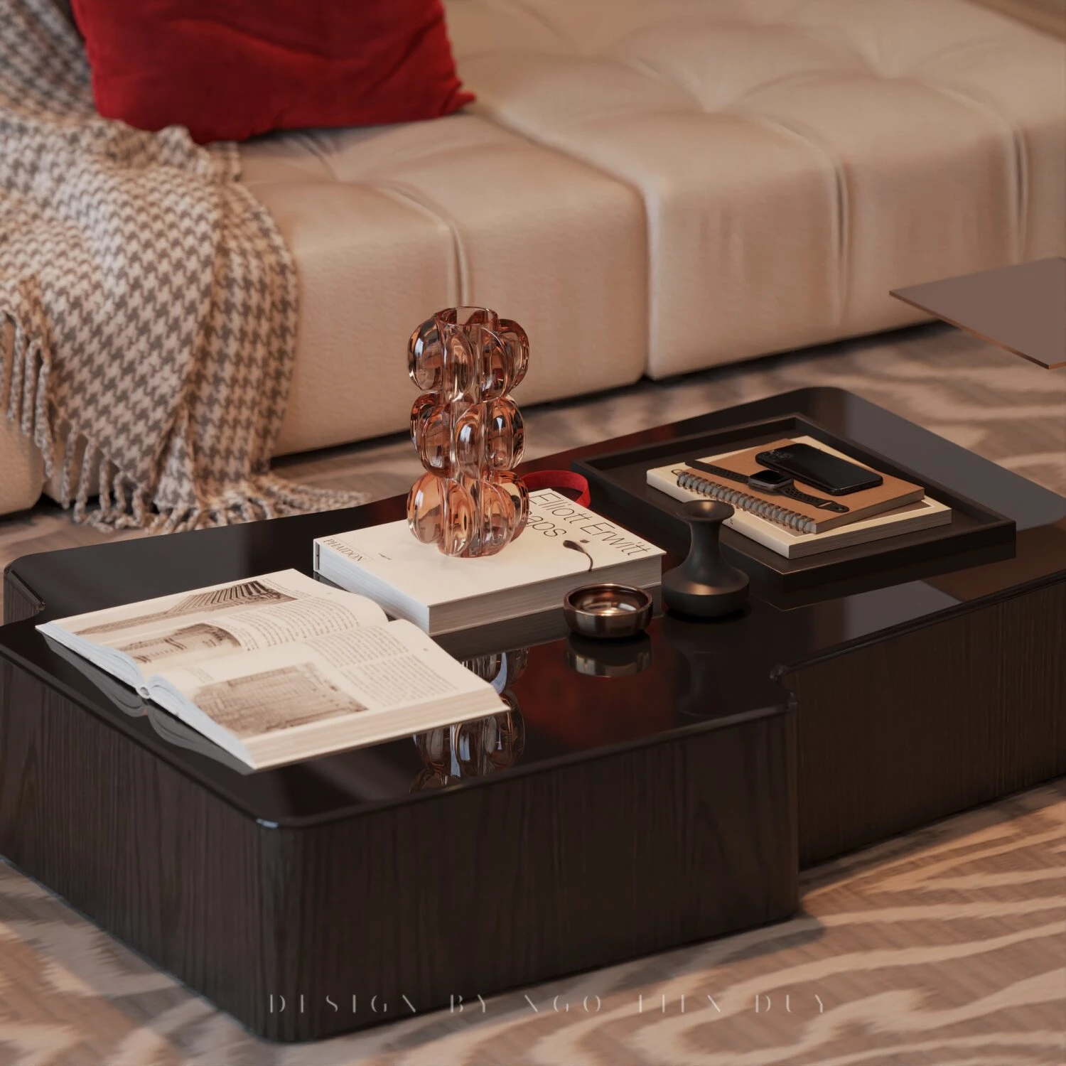 Vray Living Room - Dining Room SketchUp 3D Model Free Download Modern ID 218000200 (Ngo Tien Duy)