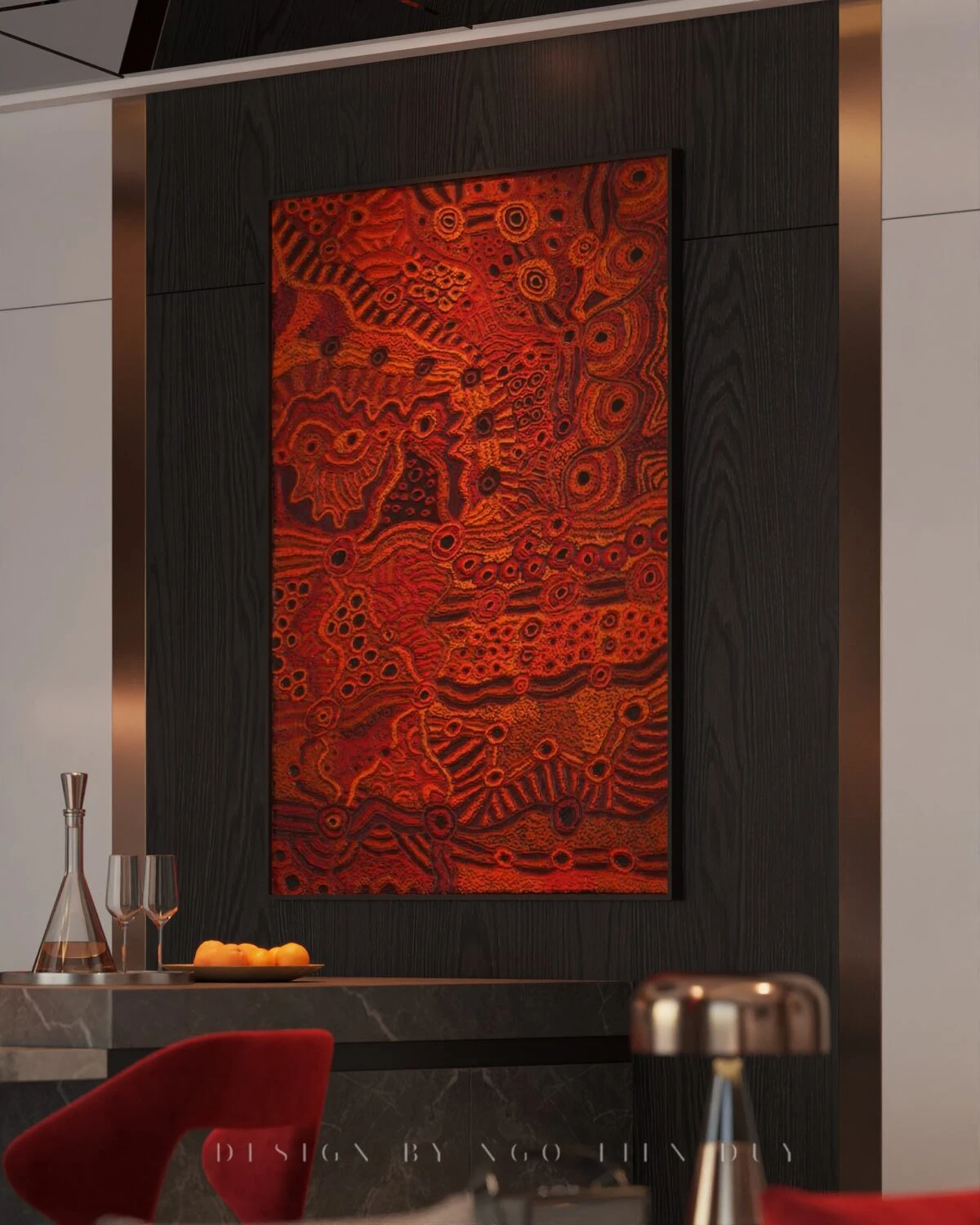 Vray Living Room - Dining Room SketchUp 3D Model Free Download Modern ID 218000200 (Ngo Tien Duy)