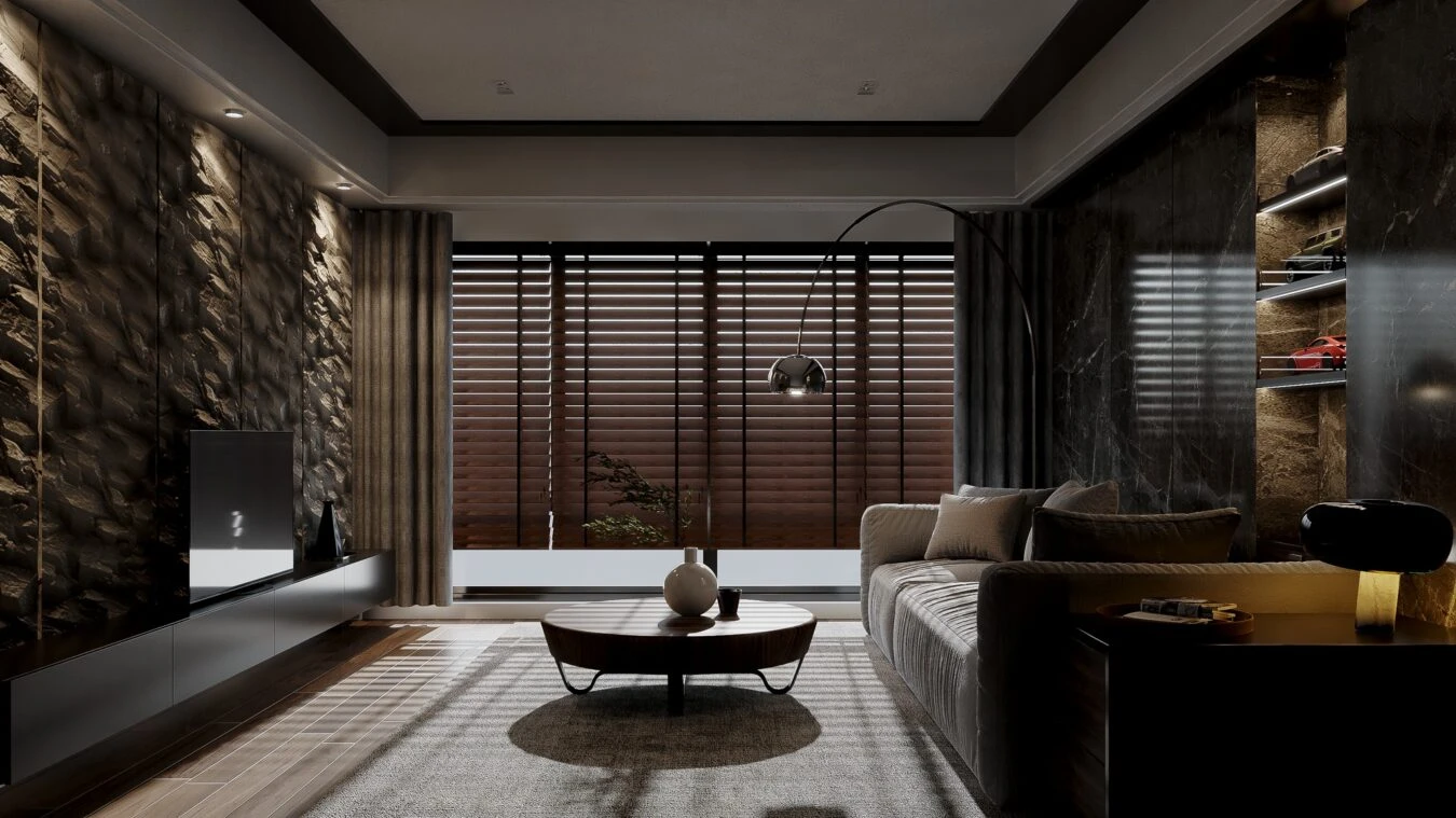 Vray Living Room Free SketchUp Models Download Modern ID 100000358 (Le Huu Linh)