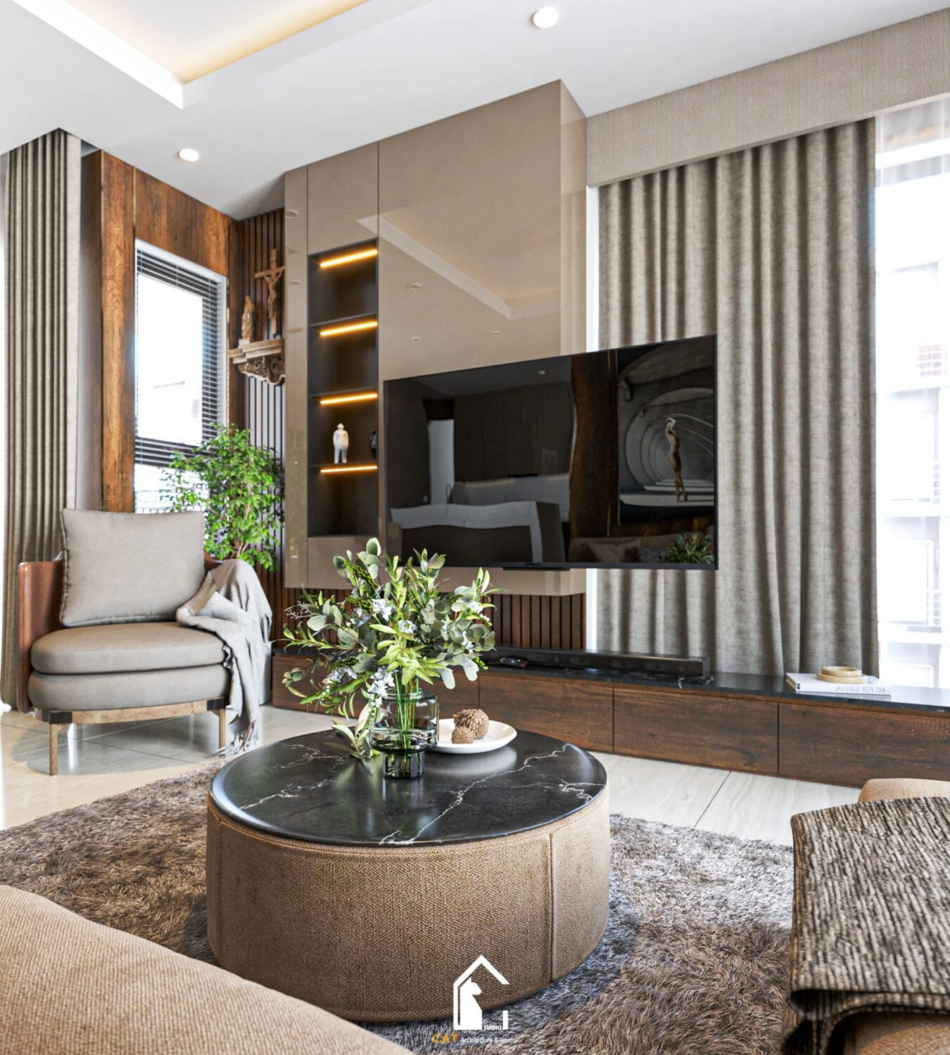 SketchUp Free Vray Living Room Free Sketchup Models Modern Download ID 100000315 (Kts Nghiathan)