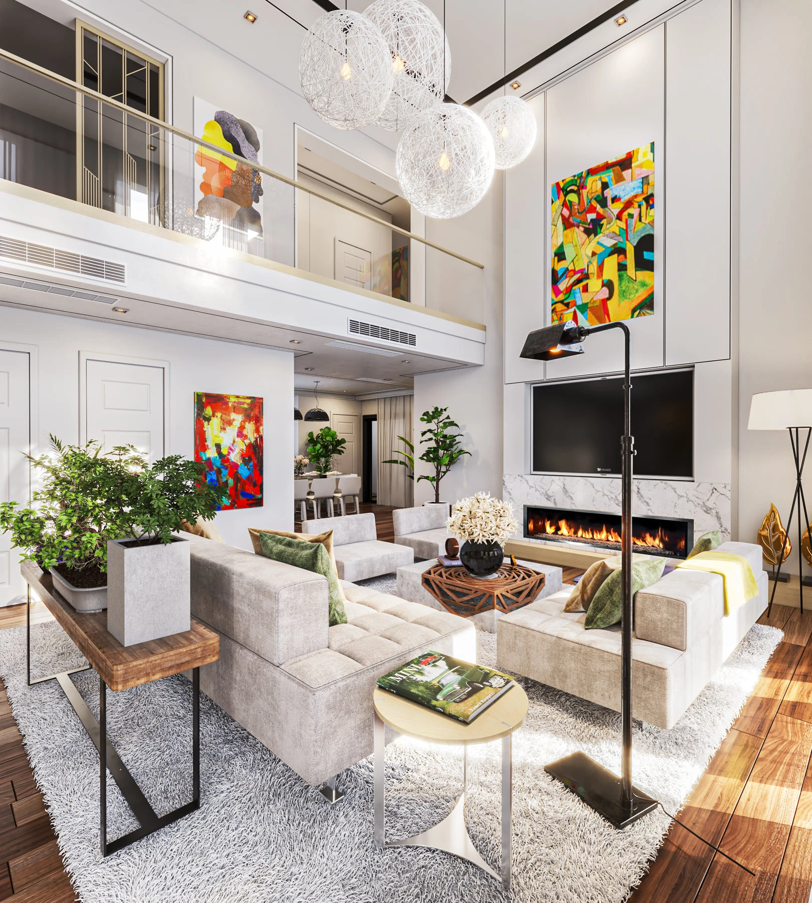 SketchUp Free Vray Living Room Sketchup 3D Models Free Download Modern ID 100000273 (Phan Thuc)