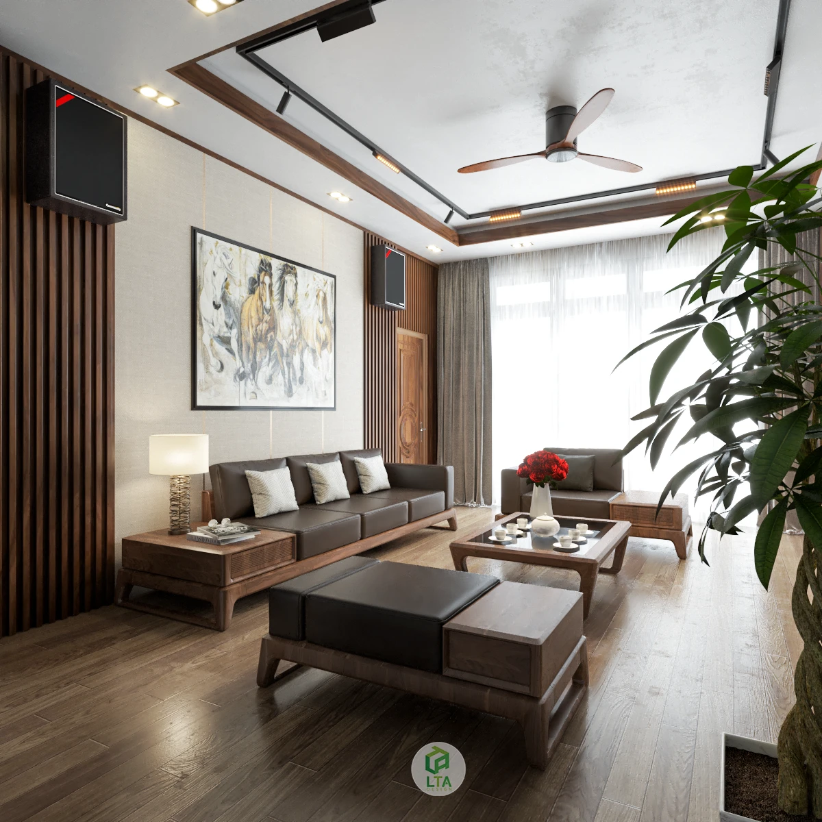 SketchUp Free Vray Living Room Sketchup Free Model Modern Download ID 100000297 (Cao Hoang Nhat Long)